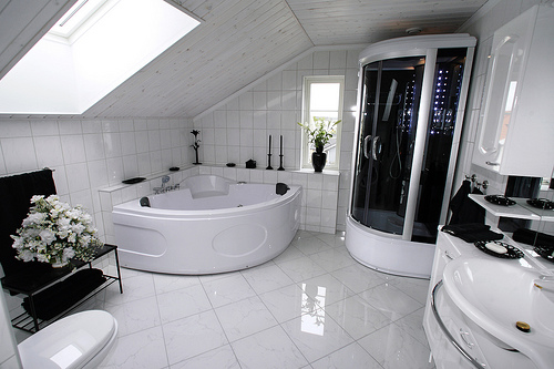 фото современной ванной комнаты