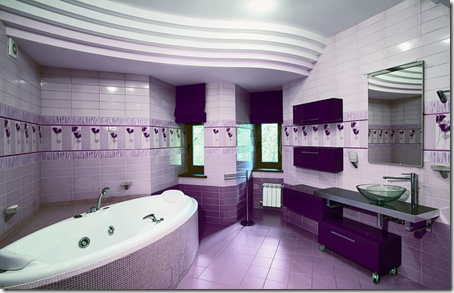 подвесной потолок в ванной
