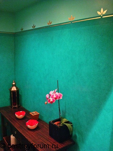 Ванная комната орхидея