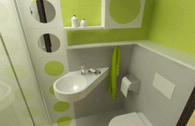 дизайн небольших ванных комнат