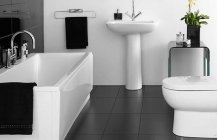 дизайн стандартной ванной комнаты