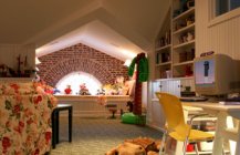 Замечательный интерьер детской комнаты